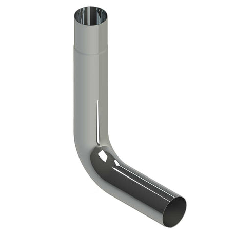 Peterbilt 359, 379 8" chrome 90 degree seamless elbow for semi trucks