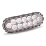 6" 12 LED Oval Dual Revolution Light