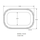 Freightliner Cascadia Sleeper Vent Surround