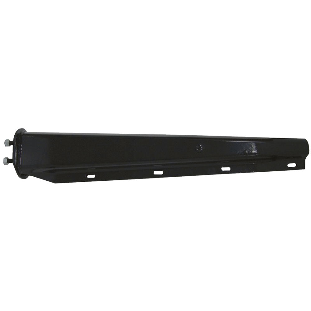 1 1/8" Straight Mud Flap Hangers Black