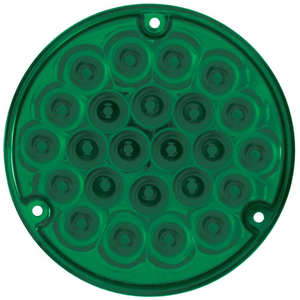 4" Round Pearl LED Light with 1156 Plug