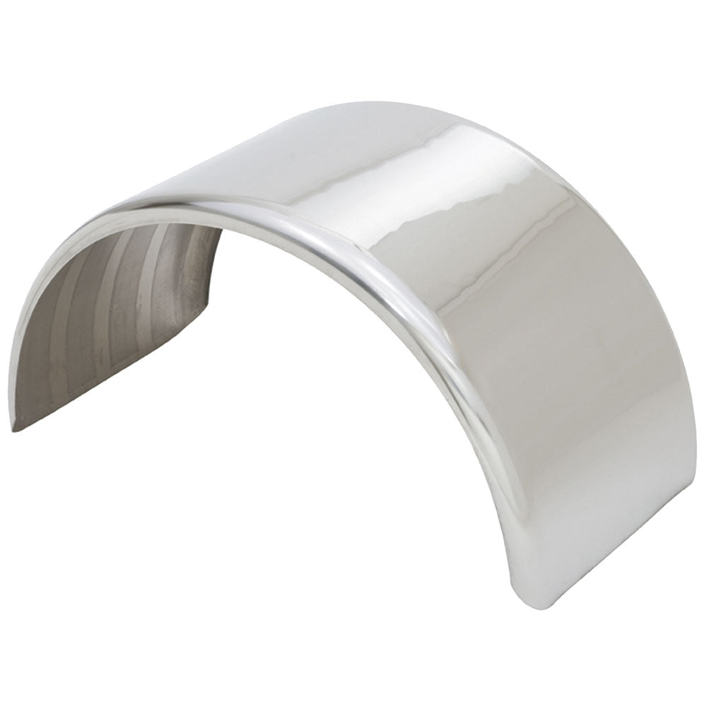 78" Stainless Steel Half Circle Single Axle Fender