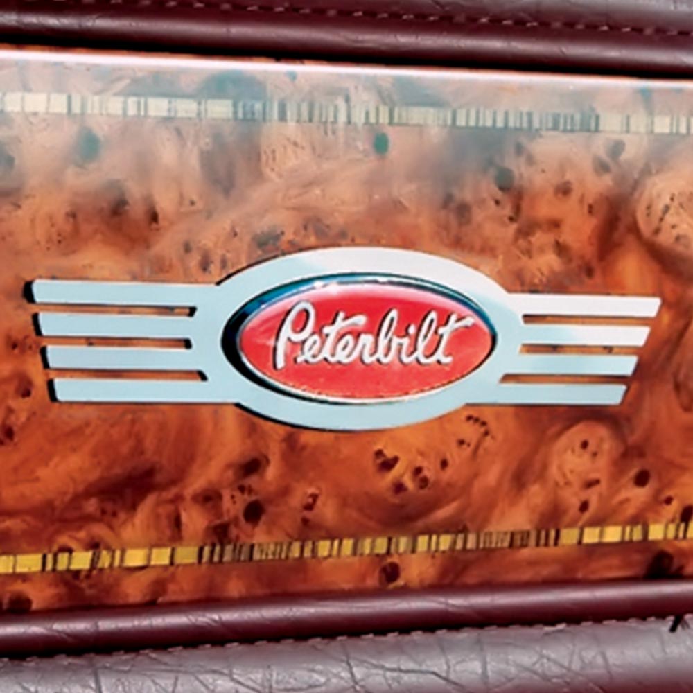 Peterbilt Indian Feathers Interior Door Logo Trim