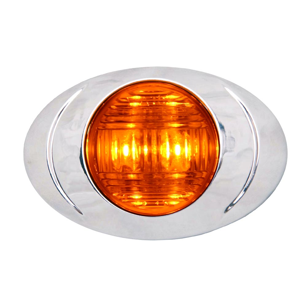 3" 2 LED Magnum 3 Marker Light with Double Bullet Plug