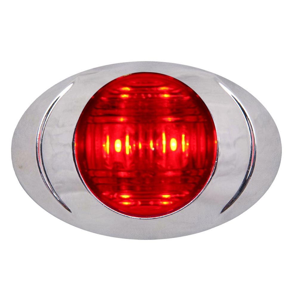 3" 2 LED Magnum 3 Marker Light with Double Bullet Plug
