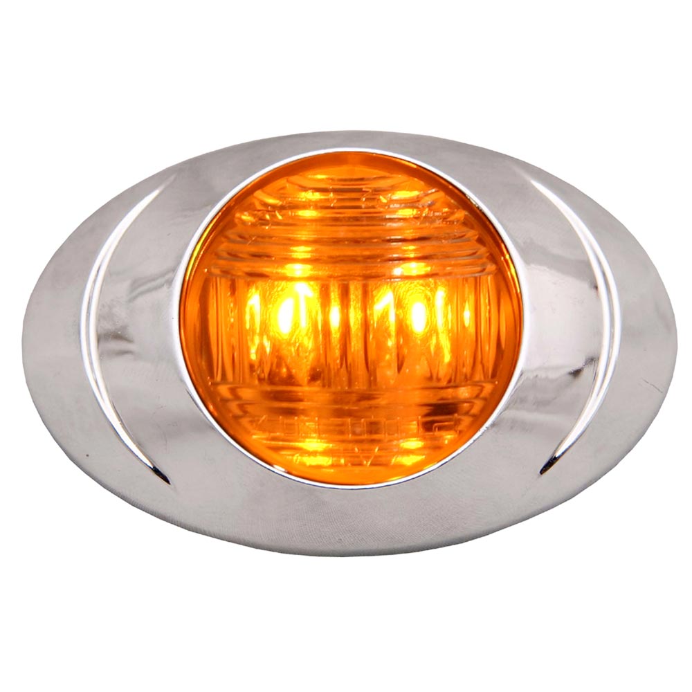 3" 2 LED Magnum 3 Marker Light with Double Bullet Plug