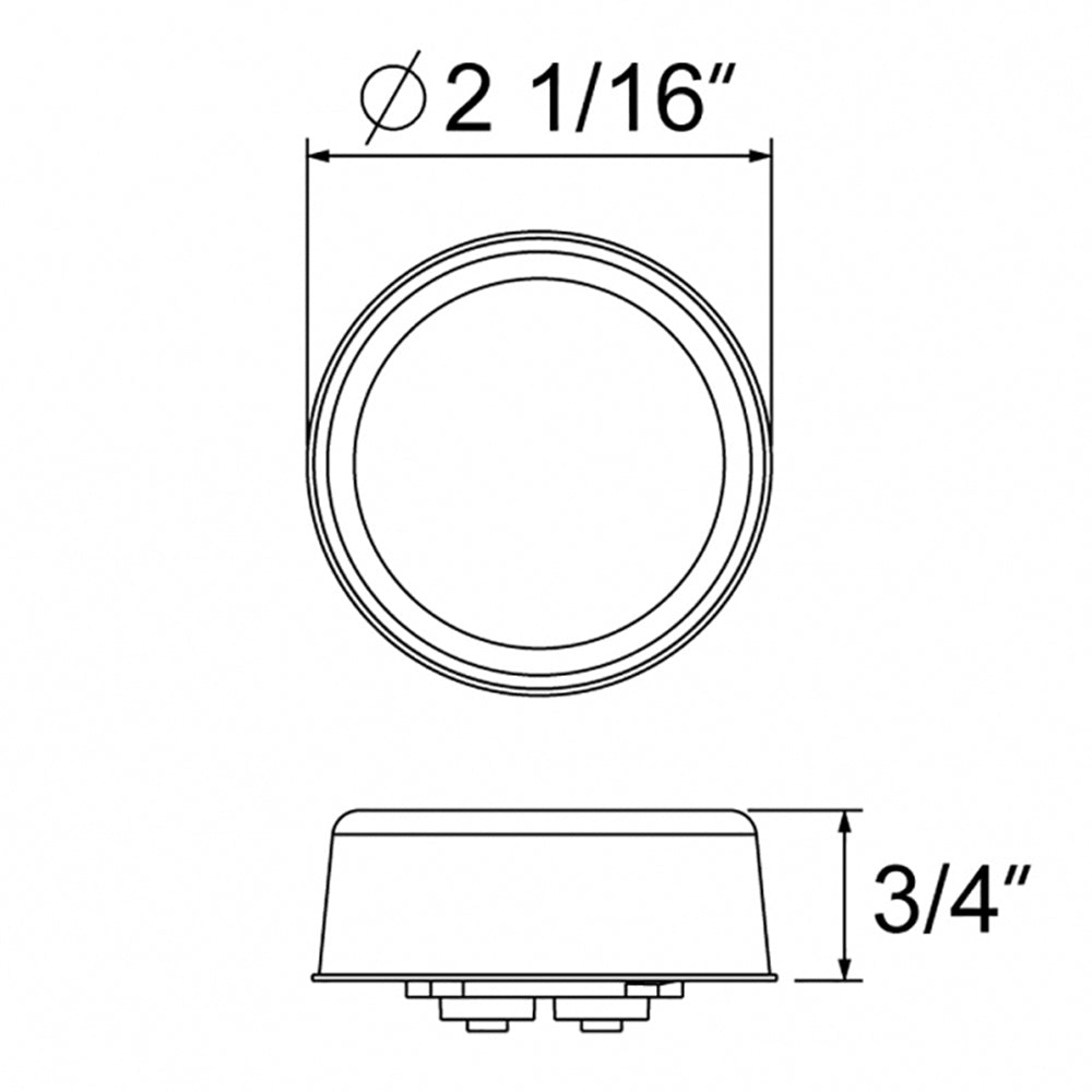 2" Halo LED Marker Light
