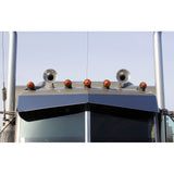 Peterbilt Old School Blind Mount Bow Tie Visor