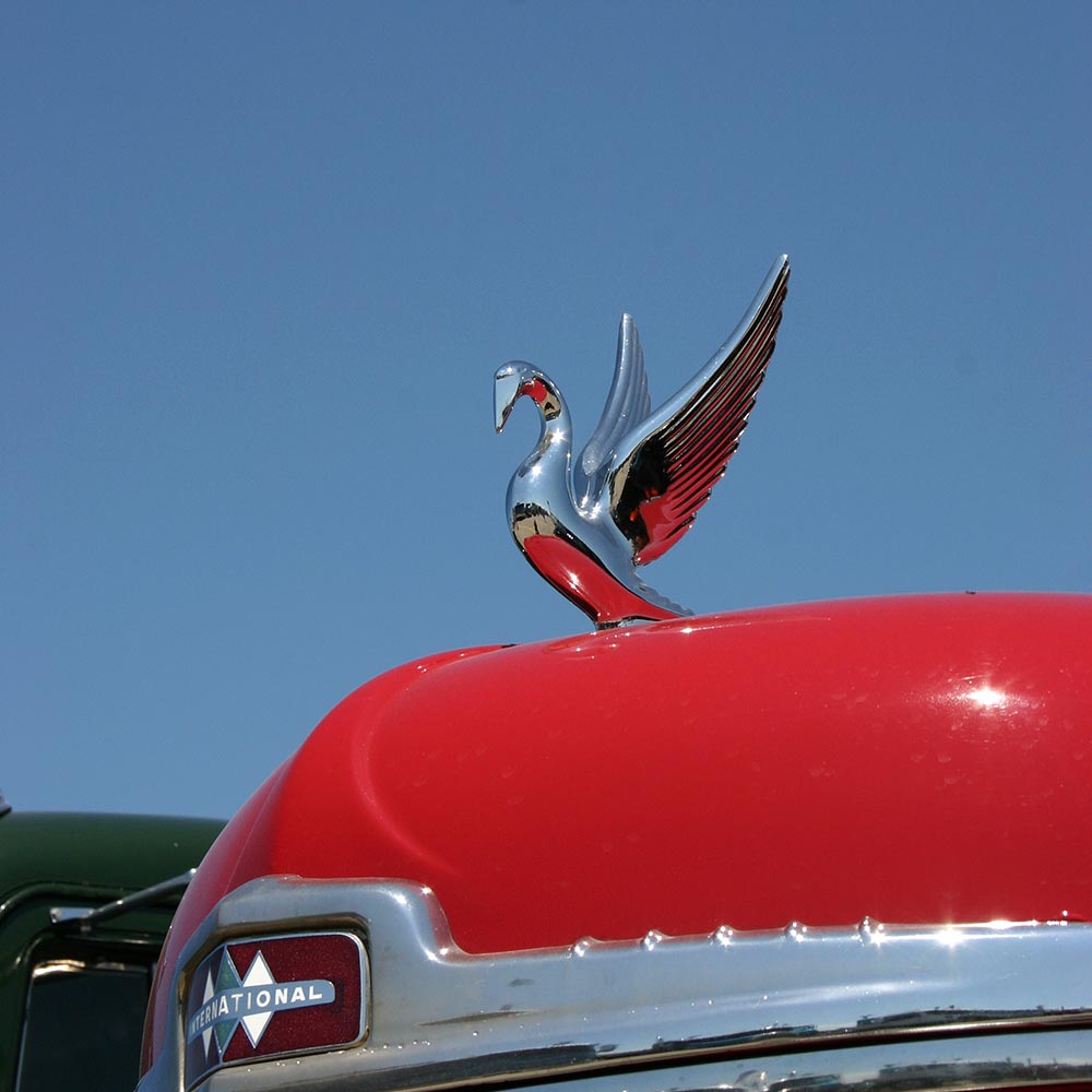 Chrome Bugler Hood Ornament