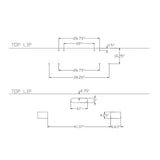 Freightliner Classic 1984-1999 20" Texas Square Bumper