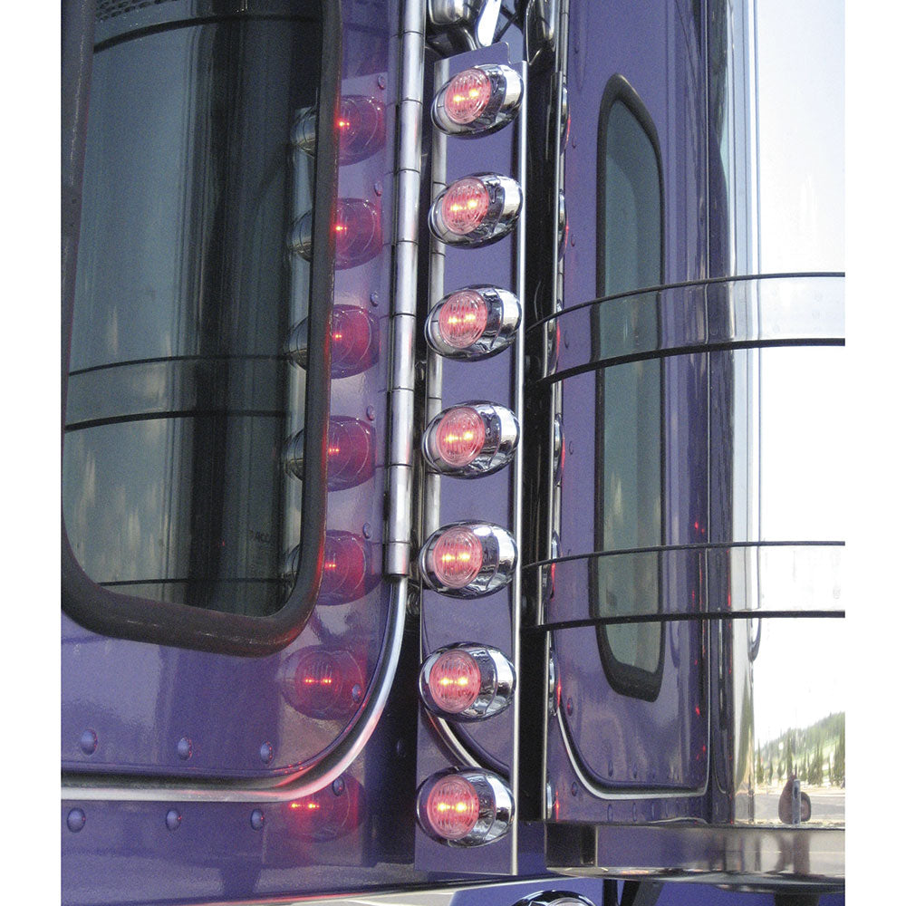 Peterbilt Rear Air Cleaner Magnum 3 LED Light Bars