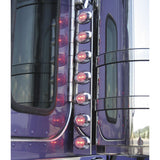 Peterbilt Rear Air Cleaner Magnum 3 LED Light Bars