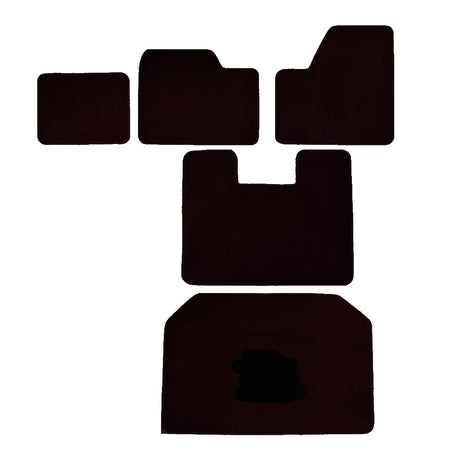 Peterbilt 387 black carpet floor mats 1999-2011 for semi trucks