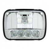 5" x 7" High/Low Beam Ultralit LED Crystal Headlight