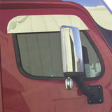 7" Chop Top Door Trim for Freightliner Cascadia without Wind Vanes