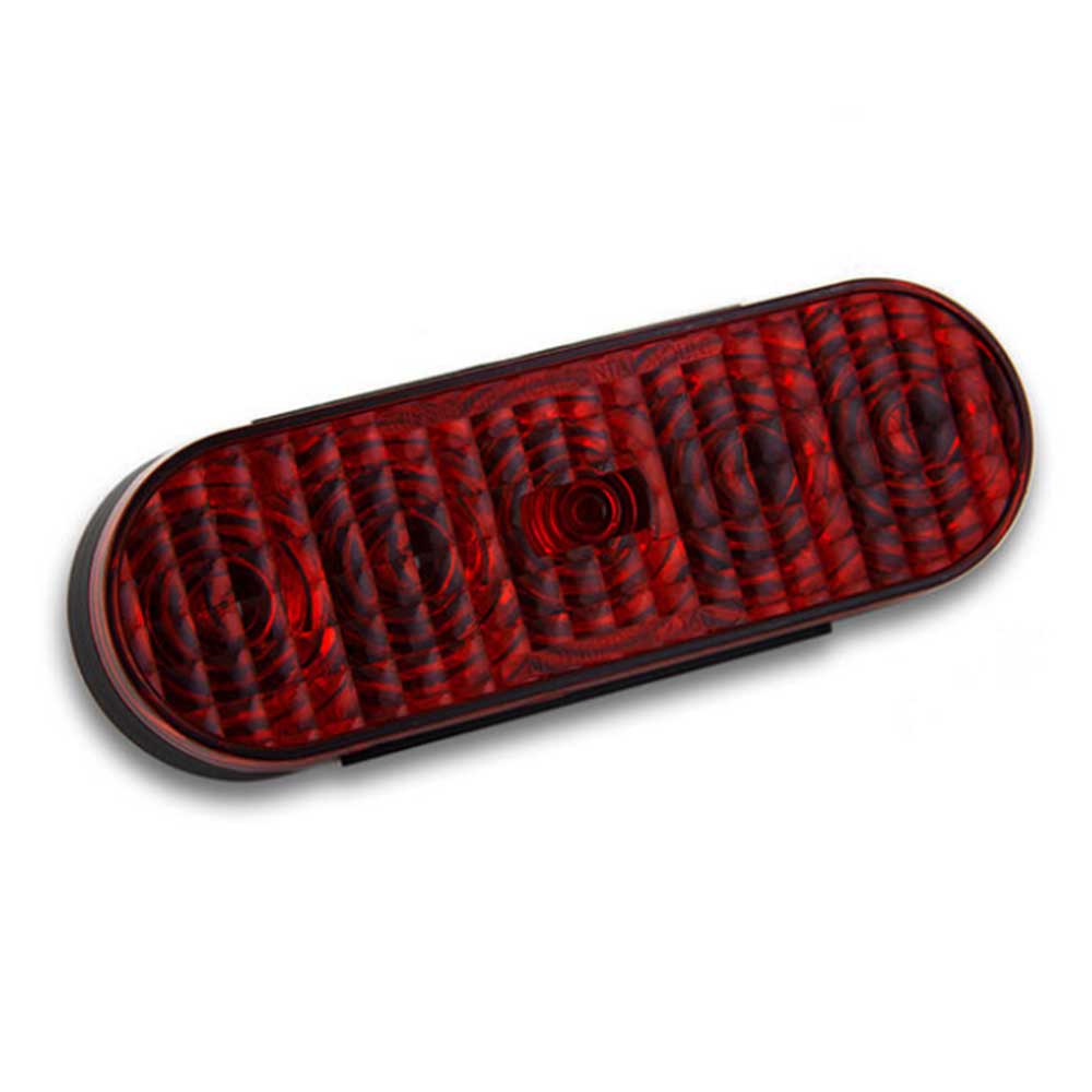 5 LED Red Oval Stop/Turn/Tail Light