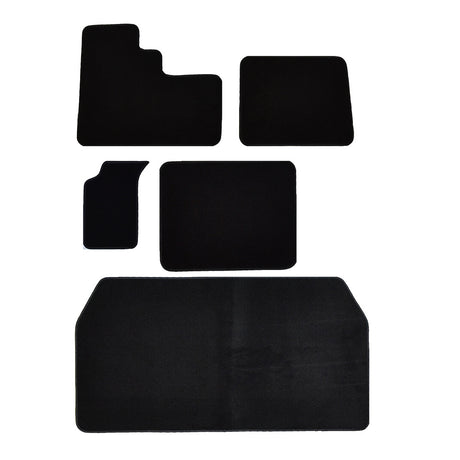 Peterbilt 386 black carpet floor mats for semi trucks