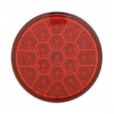 4" Round Reflector Stop, Turn, Tail Red 19 LED Light