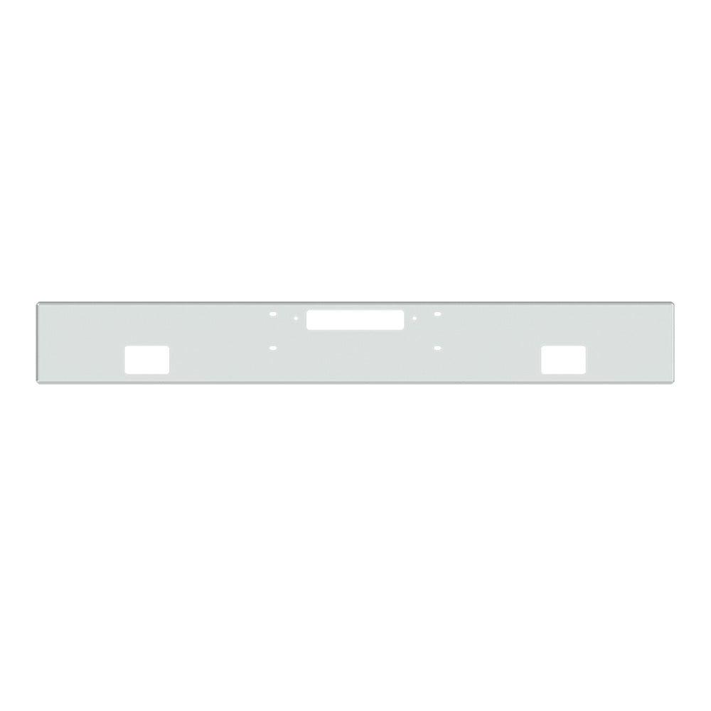 Western Star 12" Boxed End Chrome Bumper