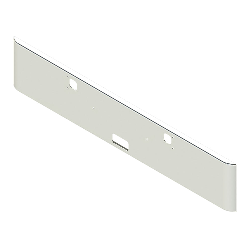 Kenworth W900L 18-Inch Texas Square Chrome Bumper