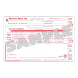 Driver's Daily Log Book (Carbon Copy)