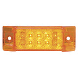 6" x 2" 10 LED Spyder Wide Angle Marker and Turn Signal Light