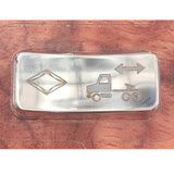 Peterbilt Stainless Steel Rocker Switch Cover