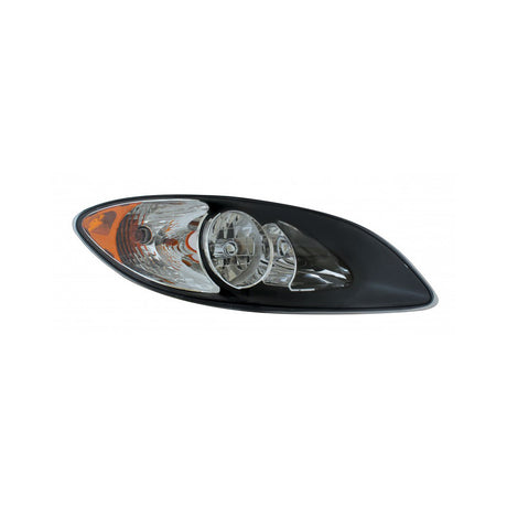 Close-up of International Prostar headlights