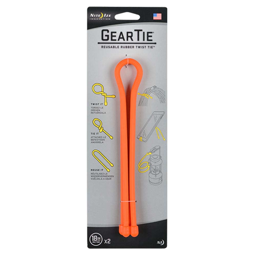 GearTie Reusable Rubber Twist Tie (PR)