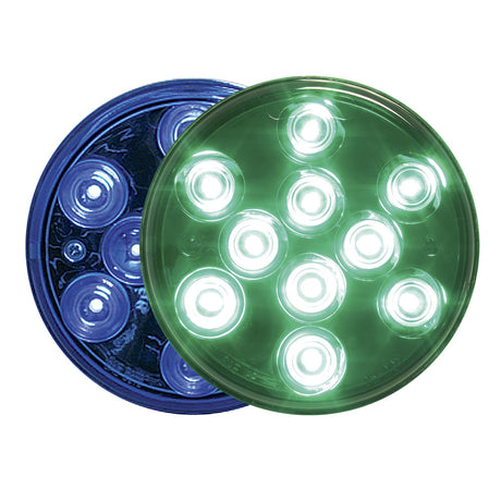 4" Round mega 10 plus LED light