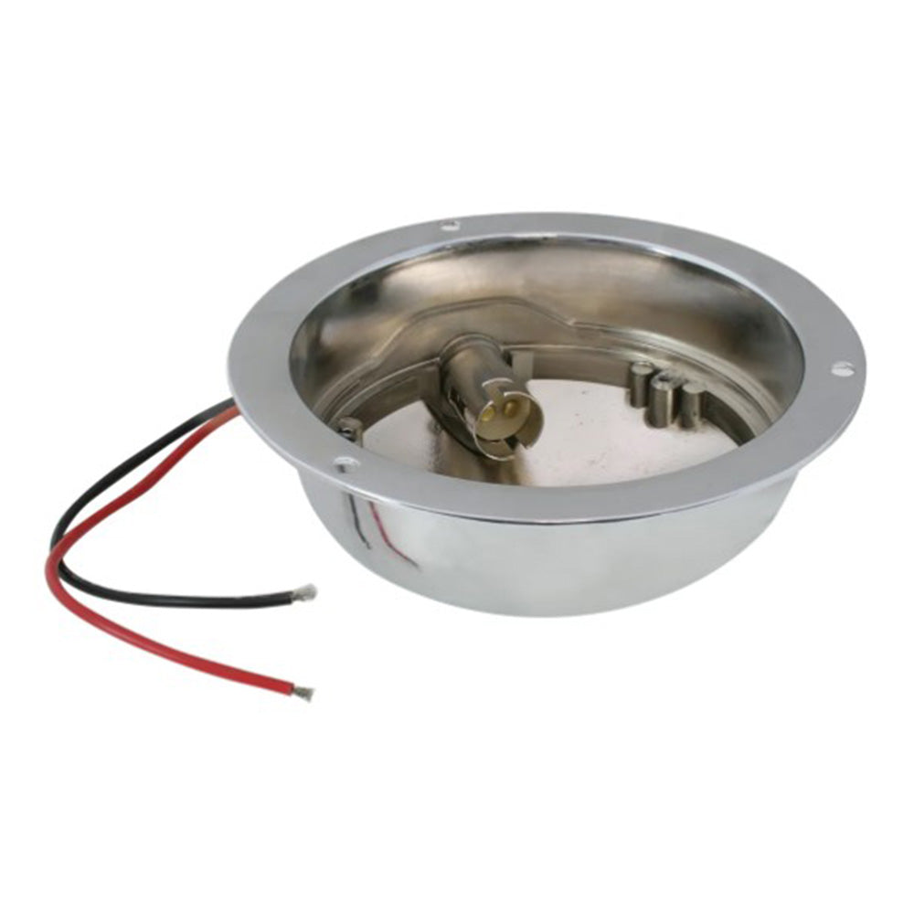 4" Round Pearl LED Load Light 1157 Plug with Housing