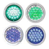 4" Round Pearl LED Load Light 1157 Plug with Housing