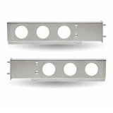 30" SS Mud Flap Hanger with 3-3/4" Shells