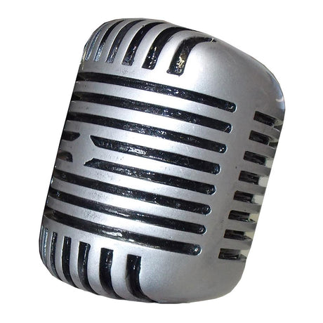 Retro microphone shifter knob