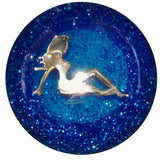 Chrome Lady Glitter Shifter Knob