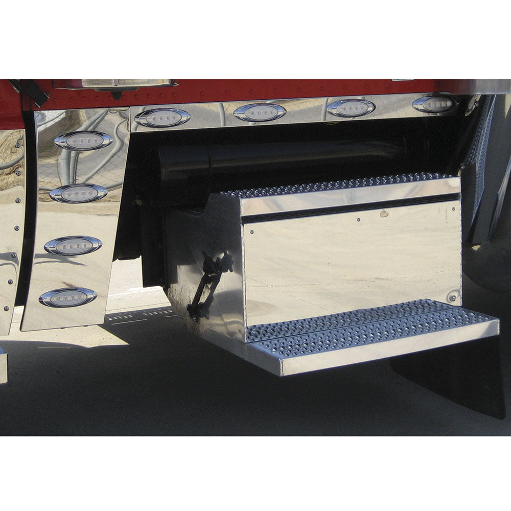 Peterbilt 389 Hood Extension Panel w/Magnum 1 LED