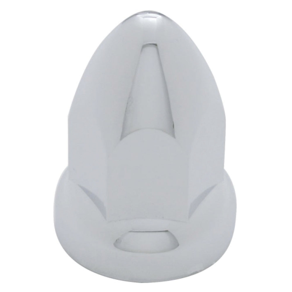 33mm Chrome Plastic Bullet Nut Cover - Push On