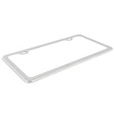 Stainless Steel 2-Hole License Plate Frame