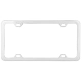 4-Hole Chrome License Plate Frame