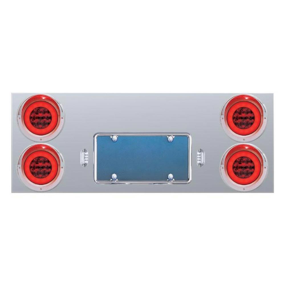 Center Panel with Halo LED Lights and Visors