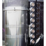 Peterbilt 15" Donaldson/Vortox Air Cleaner LED Light Bars with 16 Lights