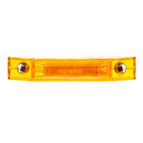 4" X 3/4" amber 2 LED rectangle 35 series clearance marker light