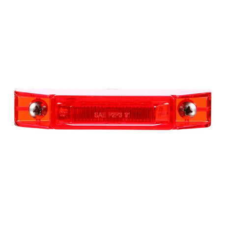 4" X 3/4" red 2 LED rectangle 35 series clearance marker light