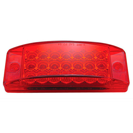 Another angle of 5-7/8" X 2" 21 LED rectangular clearance marker light