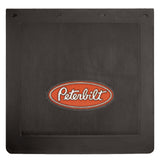 24"W x 24"L Black Rubber Peterbilt Mud Flap (EA)
