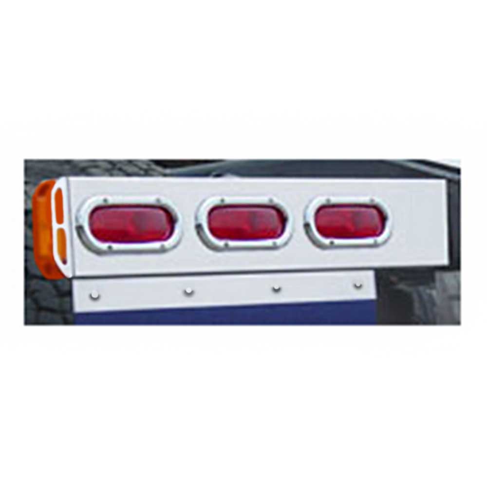 SS 2PC Rear Light Bar Shells (Oval Cut Outs Only)