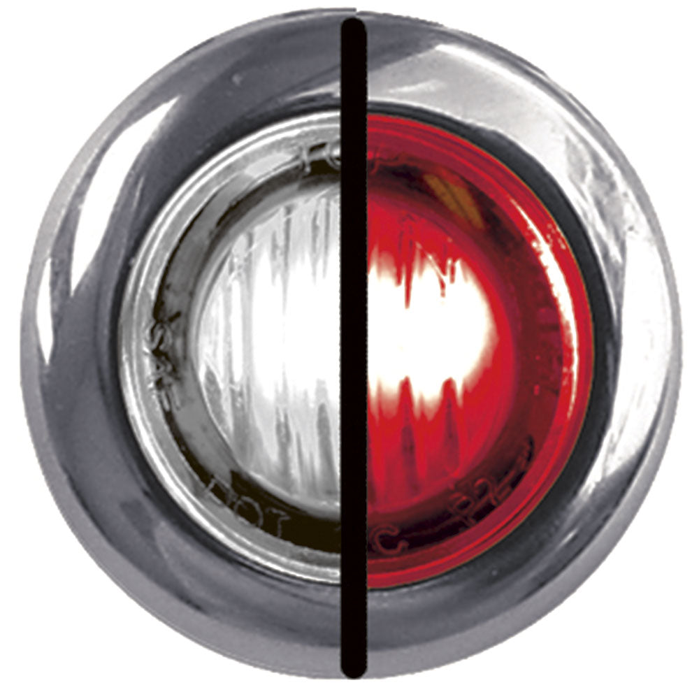 3/4" Dual Revolution Mini Button LED Light