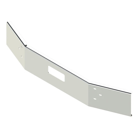 14" Chrome bumper for Mack CL, close-up