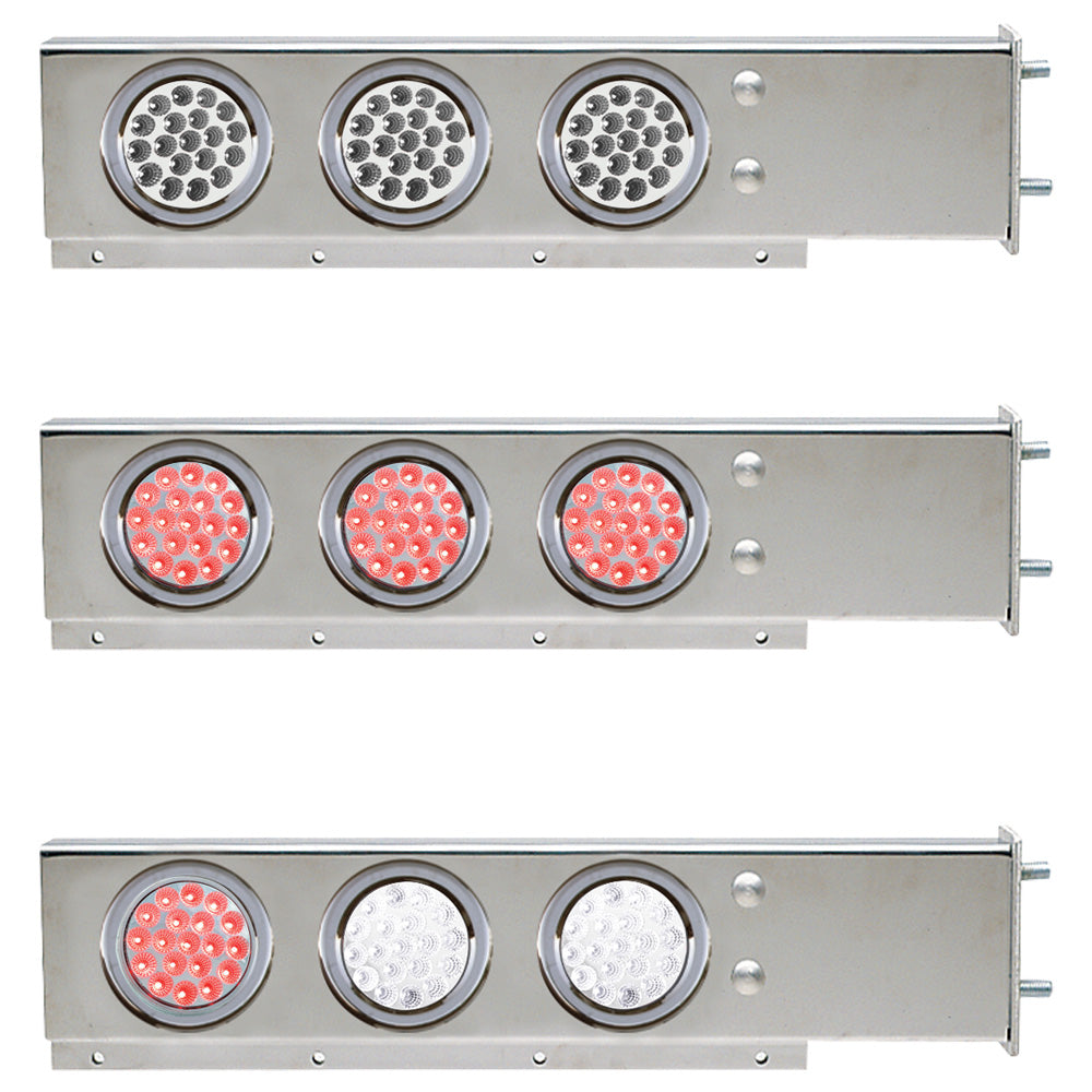 SS Dual Revolution Rear Light Bar, 3.75" Spacing
