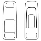 Peterbilt 567, 579 Power Window Trim